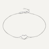 Open Heart Bracelet
