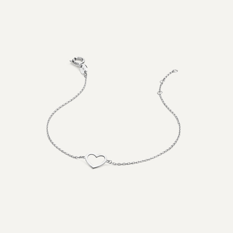 Open Heart Bracelet