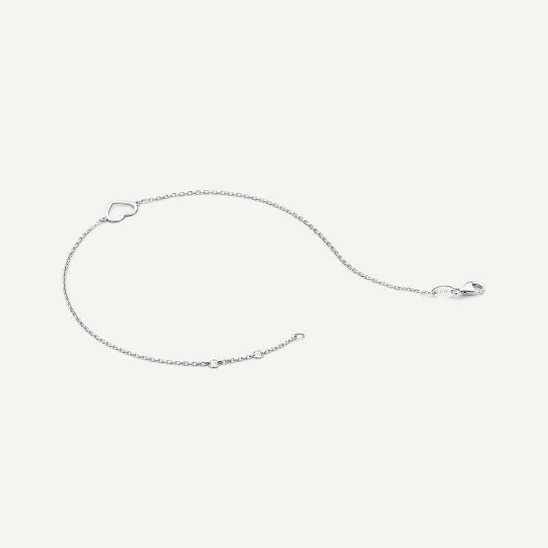 Open Heart Bracelet