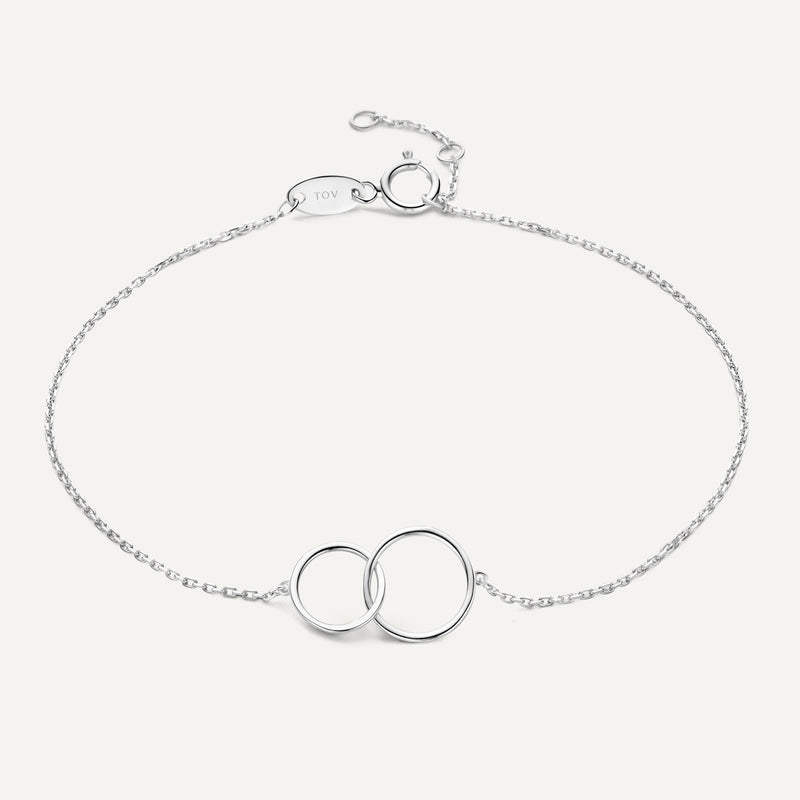 Linked Infinity Bracelet