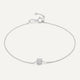 Round Cut Cubic Zirconia Bracelet