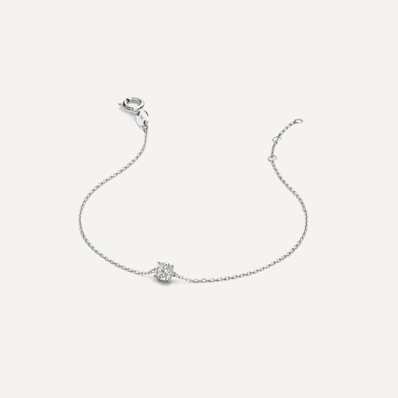 Round Cut Cubic Zirconia Bracelet
