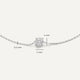 Round Cut Cubic Zirconia Bracelet