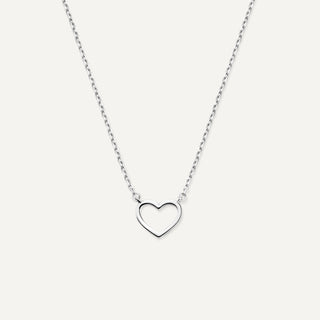 Collier Pendentif Cœur Ouvert