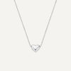 Puffy Heart Pendant Necklace