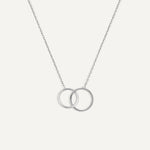 Collar con Colgante Infinity Enlazado