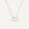 Collar con Colgante de Infinito Enlazado