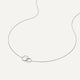 Linked Infinity Pendant Necklace