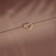 Open Hart Armband
