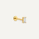 Diamond Baguette Piercing 0.05 ct