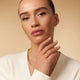 Fine Croissant Dome Ring