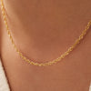 14 Karat Guld Twisted Chain Set - 2