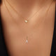 Pavé Diamond Initial Letter Charm