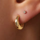 Bold Dome Small Hoops (14mm)