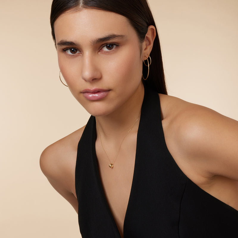 Triple Band Ring Necklace