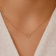 Diamond Open Heart Pendant Necklace (0.01 ct)