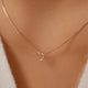 Diamond Open Heart Pendant Necklace (0.01 ct)