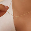 Złoto 585 Naszyjnik Infinity Serce Pendant - 2