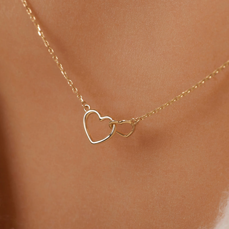 Naszyjnik Infinity Serce Pendant