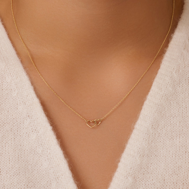 Naszyjnik Infinity Serce Pendant