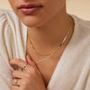 14 Karaat Goud Drop Necklace - 5