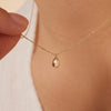 14 Karaat Goud Drop Necklace - 3
