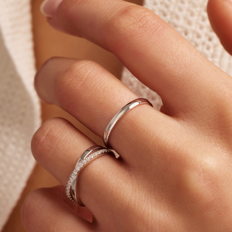 2 mm Curve Band Ring