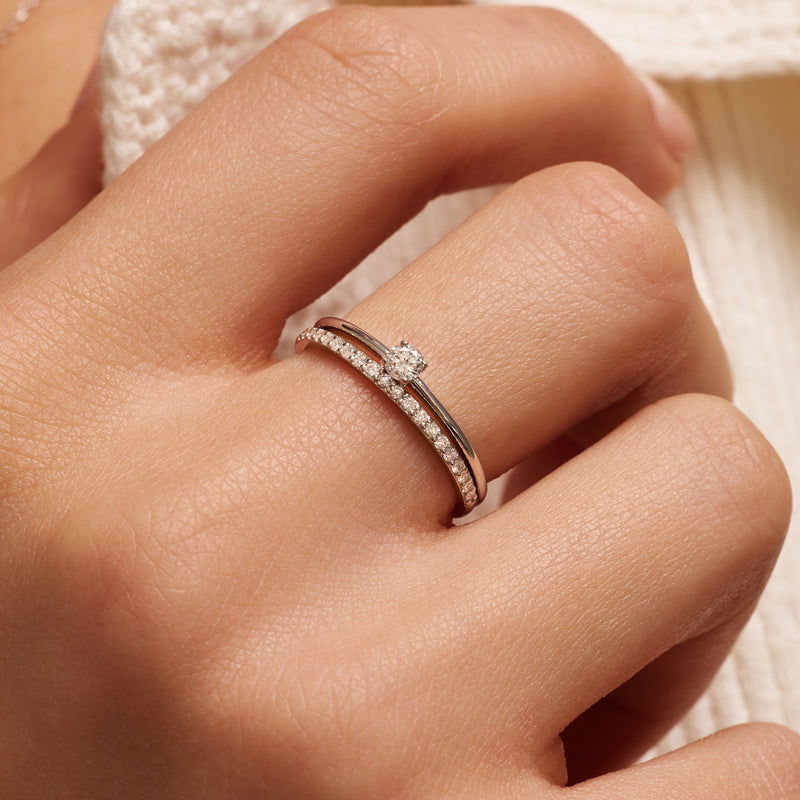 Diamond Alliance Ring (0.15 ct)