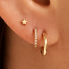 14 Karat Gold Star Piercing - 3