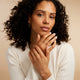 Three Prong Diamond Solitary Ring (0.06 ct)