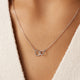 Linked Heart Pendant Necklace