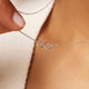 Linked Heart Pendant Necklace