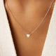 Collar con Colgante de Corazón