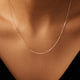 Thin Snake Chain Necklace