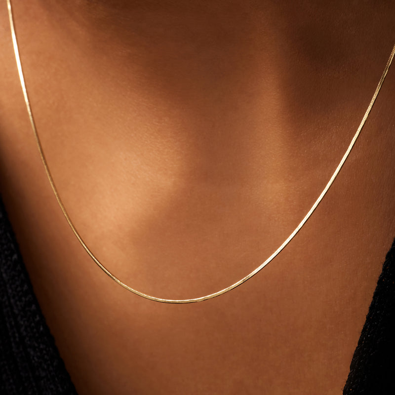 Thin Snake Chain Necklace