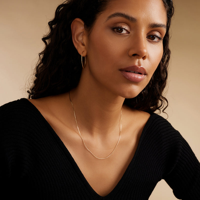 Thin Snake Chain Necklace