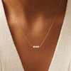 14 Karat Gold Threaded Pearl Necklace - 2