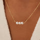 Threaded Pearl Necklace