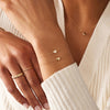 14 Karat Gold Puffy Heart Bracelet - 3