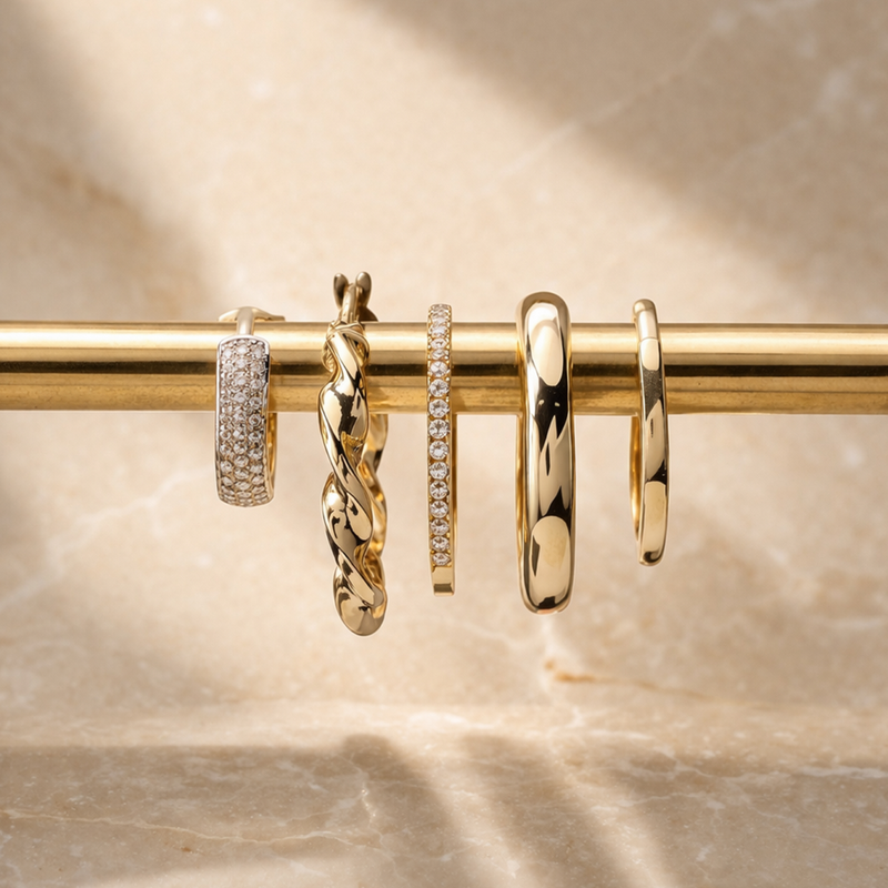 Créoles Moyennes Chunky (19mm)