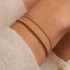 Brede Bolletjes Armband