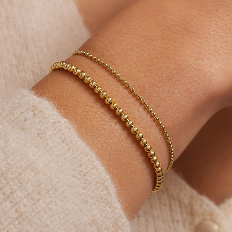 Brede Bolletjes Armband