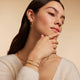 Pulsera de Eslabones Paperclip Duo