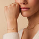 Diamond Halo Bracelet (0.04 ct)
