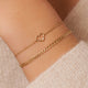 Slim Curb Chain Bracelet