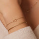 Slim Curb Chain Bracelet