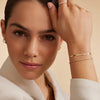 18 Karat Gold Herringbone Schakelarmband - 19