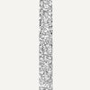 585er Weißgold mit Diamanten Pavé Diamant Huggie Creolen (12mm) (0.12 ct) - 4