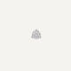 Piercing de Diamante de Tres Garras (0.05 ct)