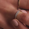 585er Gold mit Diamanten Pavé Diamant Siegelring (0.15 ct) - 4